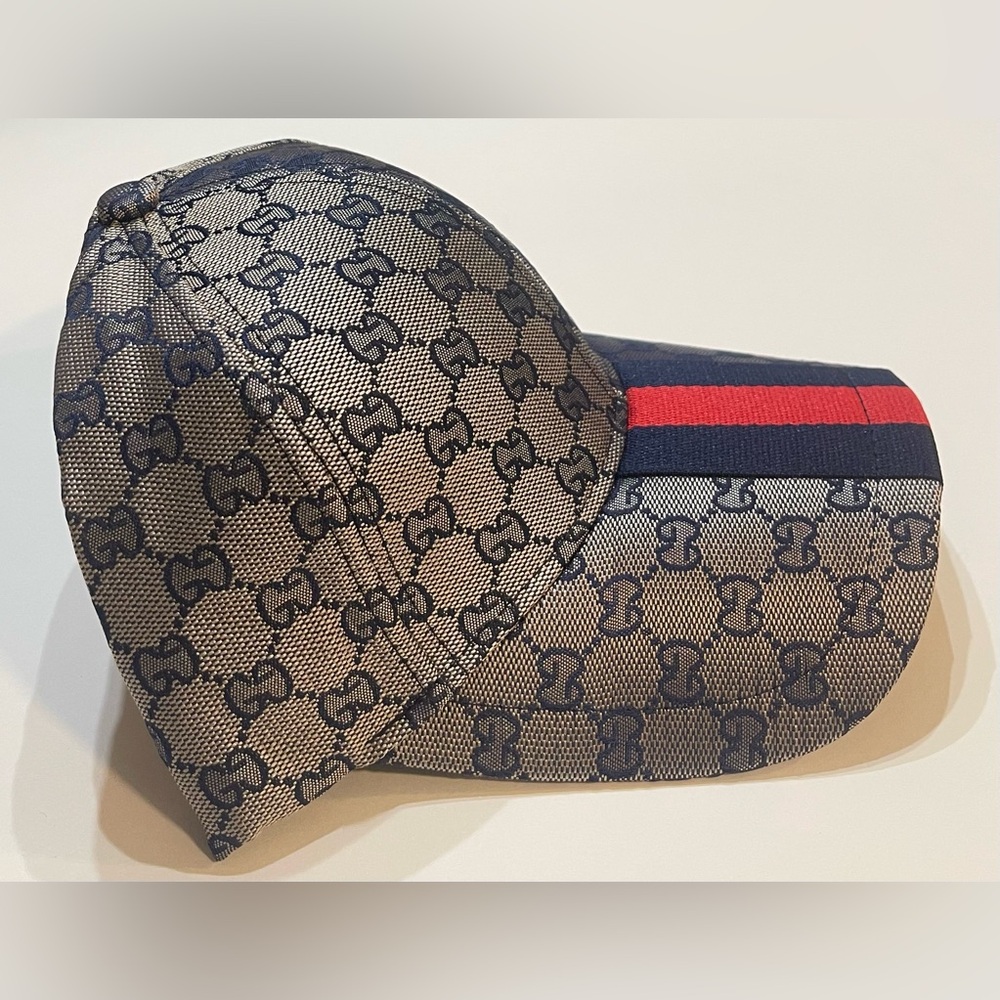 Blue Gucci GG Hat - Picture 5 of 8